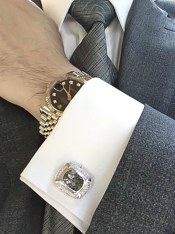 Khuy măng sét sang trọng cho sự kiện ban đêm